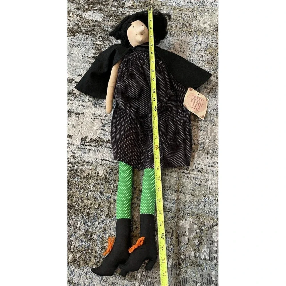 VTG Overly Raker Hester shelf sitter halloween witch 1990 Number 2114 RARE HTF